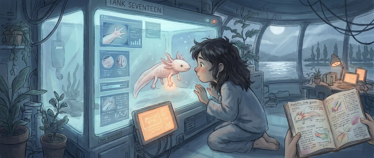The Girl Who Watched Things Grow Back