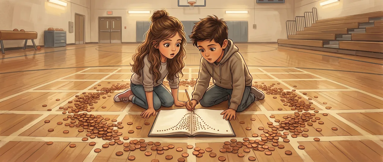 The Shape of Ten Thousand Pennies