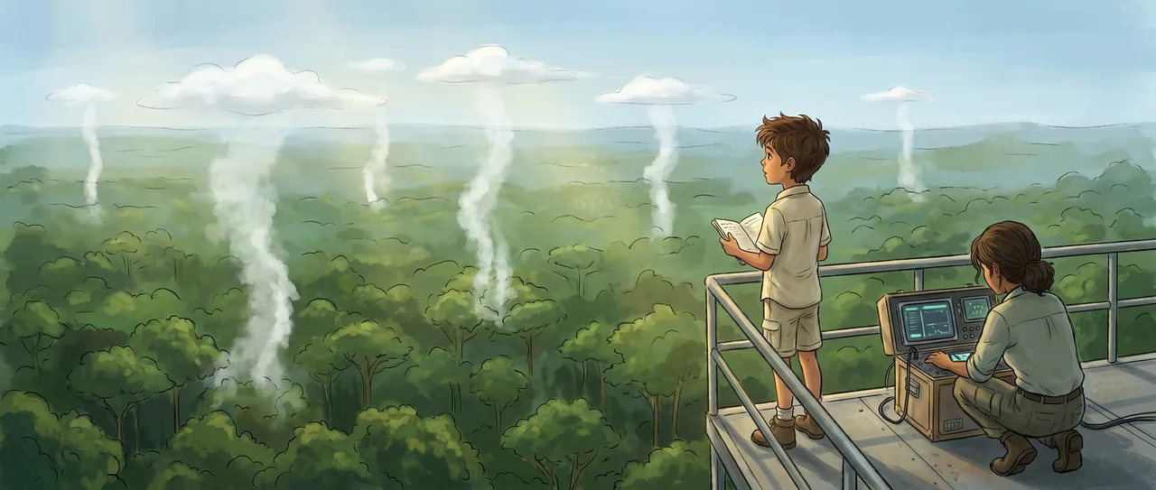 The Forest Breathes Out