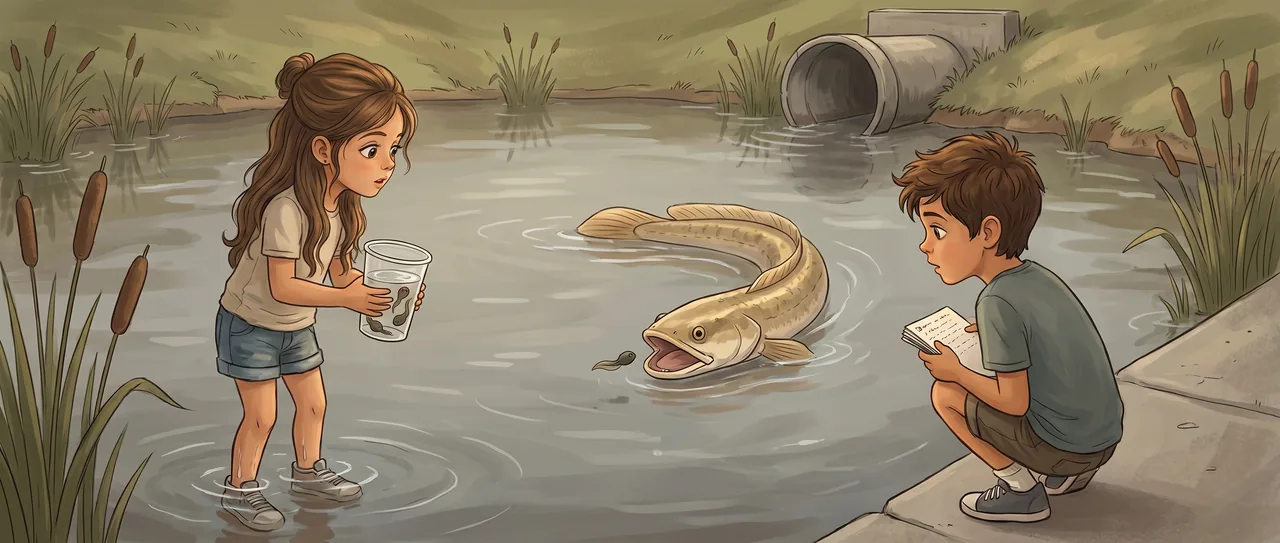 The Pond That Forgot How to Be Afraid
