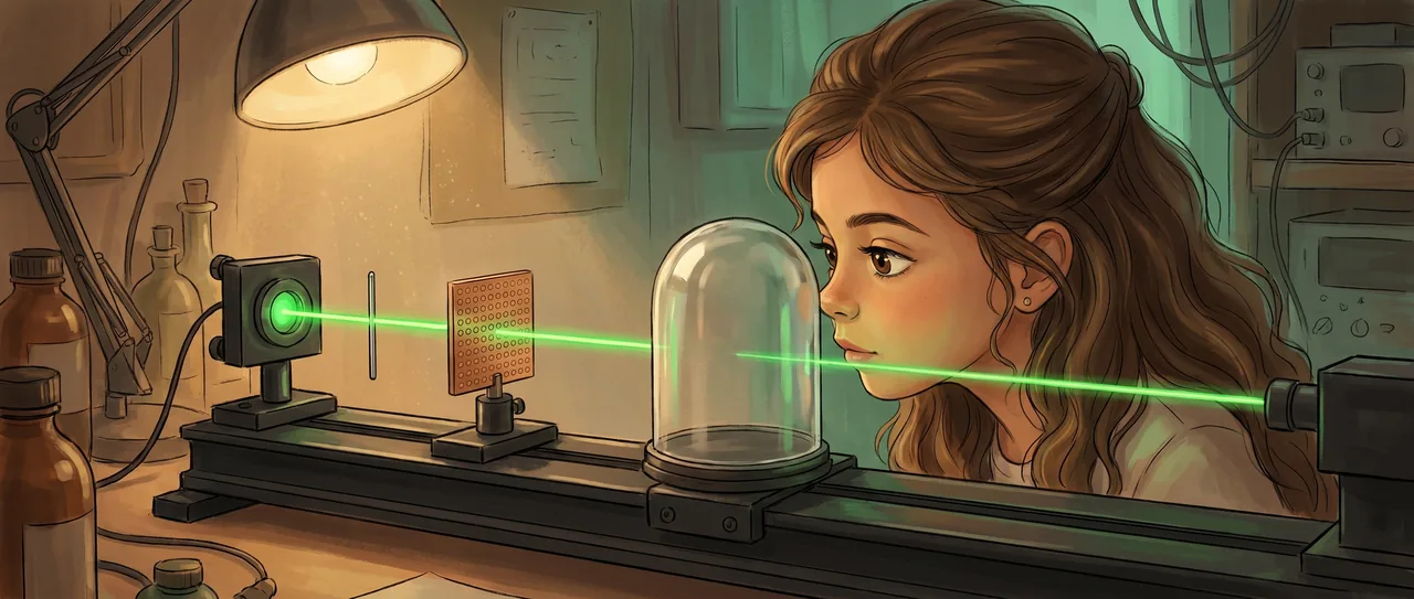 The Thing That Wasn't Behind the Glass