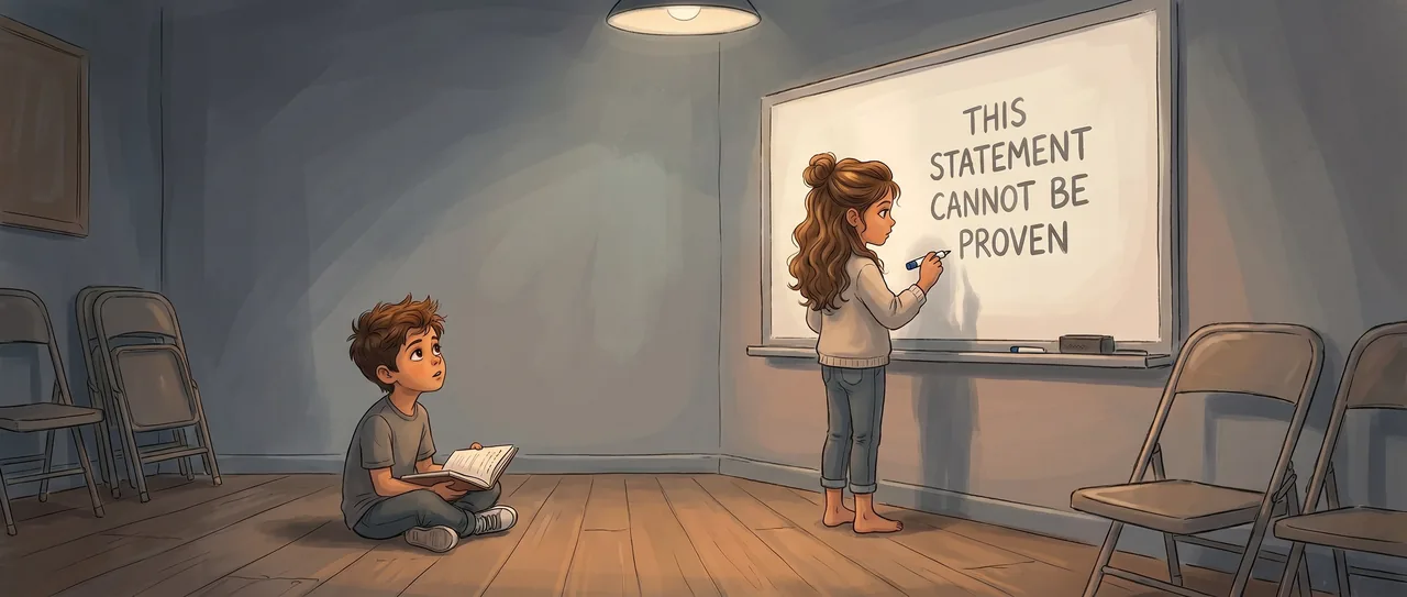 The Sentence That Says It Can't Be Proven
