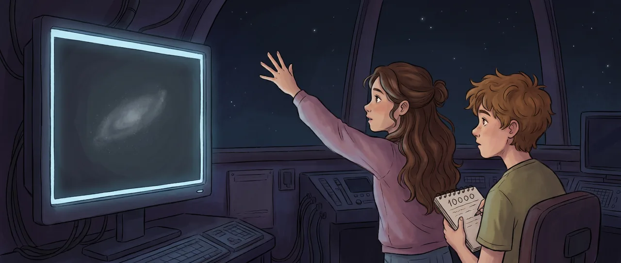 The Galaxy That Isn't There