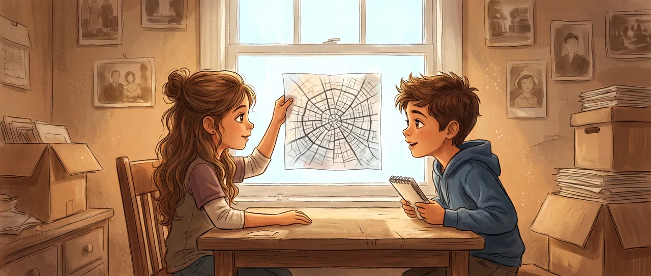 The Map That Grew Inside Him