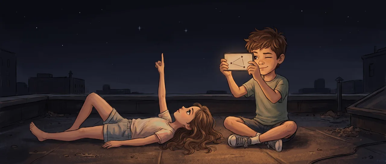 The Star That Was Leaving