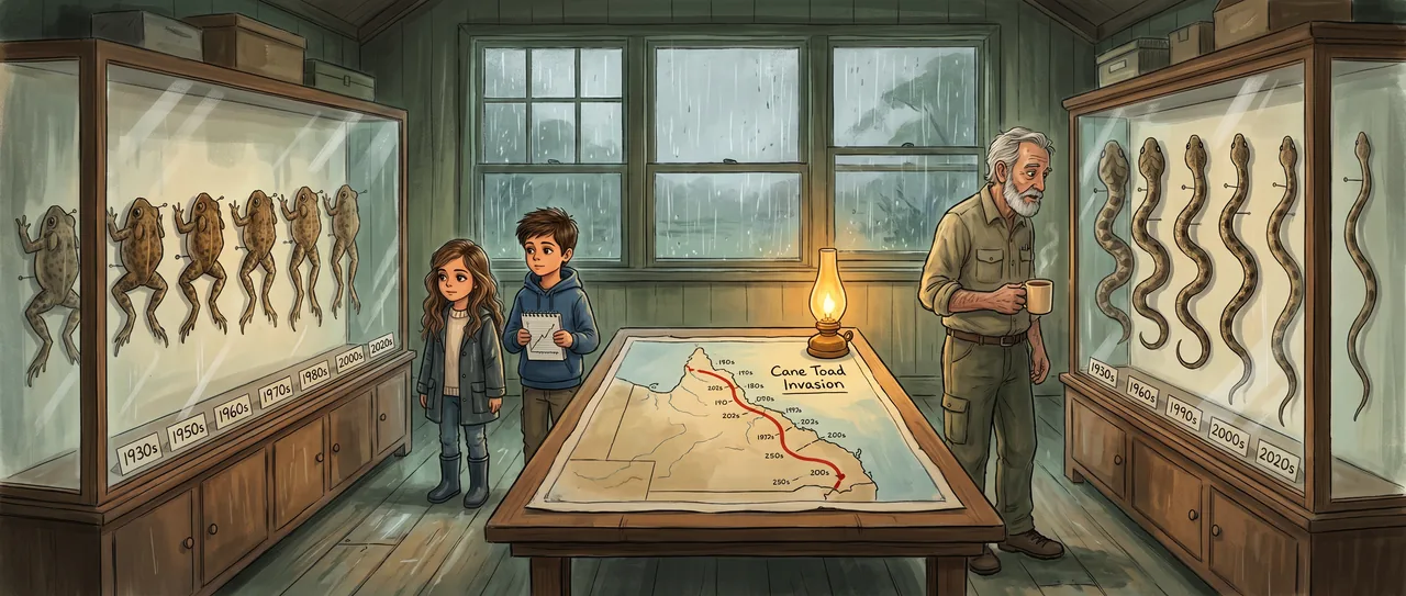 The Toad at the Edge of the Map