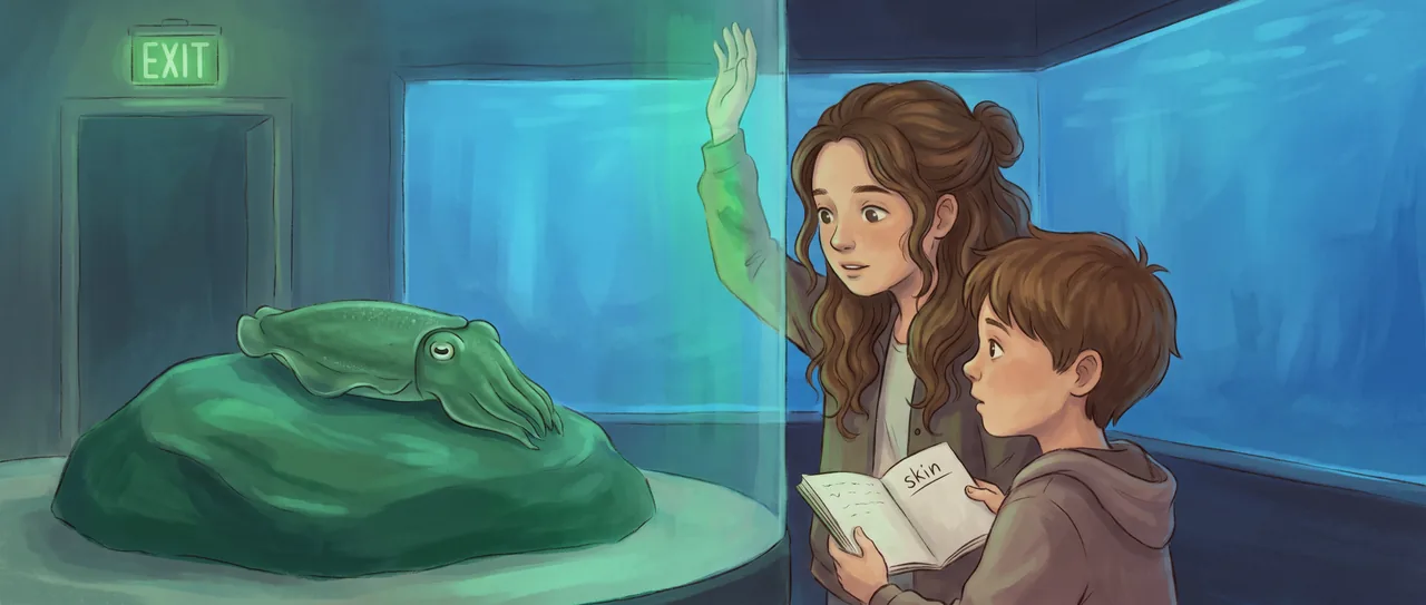 The Color the Cuttlefish Couldn't See